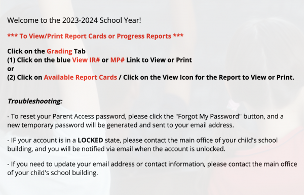 Accessing Your Child’s Progress Report
